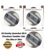 (3) Stanley Quencher H2.O FlowState Tumbler Lids For 20oz or 30oz  Tumbl... - £19.83 GBP