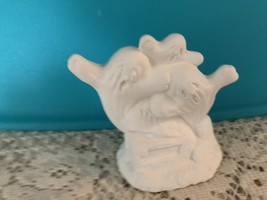 S1 - Group of 3 Ghosts Ceramic Bisque Ready-to-Paint, You Paint - $3.50