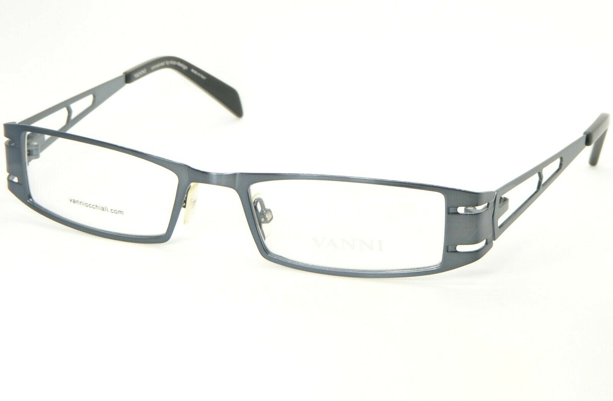 Neu VANNI Occhiali V8322 C574 Antik Blau Brille 8322 50-18-135mm - $96.02