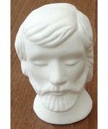 Ceramic Bisque Miniature Bust - READY TO PAINT - VGC - GREAT UNIQUE CERA... - $282.54 MXN