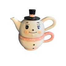 Johanna Parker Snowman Teapot and Teacup Set Vintage Johanna Parker Teapot Set - £22.56 GBP