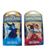 Disney Lorcana The First Chapter Sleeved Booster Pack Sealed 2 Blister P... - £20.08 GBP
