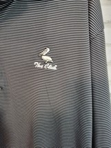 Men Large Greg Norman Play Dry Polo Golf Shirt Black White Horizontal Th... - $19.99