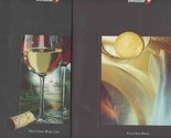 Swissair 1st Class Menu &amp; Wine List &amp; Brochure Andre Jaeger Wolfgang Kuc... - $31.68