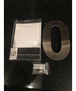QT Modern EXTRA LARGE House Number - 6 Inch - (Number 0 Zero) - £7.98 GBP