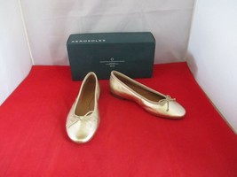 Aerosoles Women&#39;s Homerun Ballet Flats $99 Gold Metallic - Size 6 M  -  ... - £21.33 GBP