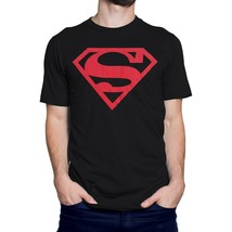 Superboy Red Symbol T-Shirt Black - £21.56 GBP+