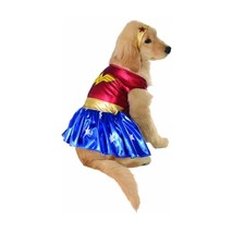 Rubies Official Pet Dog Costume, Wonder Woman, Medium  - £20.15 GBP