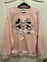 Disney Parks WDW MIckey MInnie Valentines Crewneck Sweatshirt XL NWT 202... - $71.27