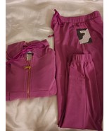 Love Poem - Jogging Set: Hoodie Sweater with Zipper &amp; Pants with pocket ... - $17.99