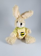 Hug Fun Jointed Plush Toy Bunny Rabbit bumble bee Sweater 1999 Stuffed Animal - £9.87 GBP