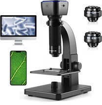 Digital Microscope Wifi USB Microscope Biological 2000x With Microbial Lens - $111.40