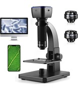 Digital Microscope Wifi USB Microscope Biological 2000x With Microbial Lens - £87.51 GBP
