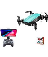 Teeggi T10 Mini Drone With Camera Foldable WiFi FPV RC Quadcopter Headle... - $118.17 CAD