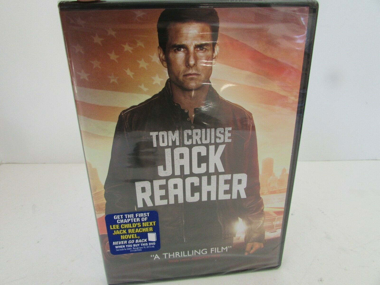 Primary image for JACK REACHER TOM CRUISE DVD NEW SEALED 2012