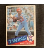 1985 Topps #536 Kirby Puckett   Baseball Minnesota Twins - $128.11 MXN