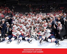 2018 Washington C API Tals 8X10 Team Photo Hockey Picture Stanley Cup Champs - $4.94
