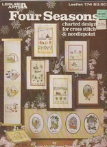 Leisure Arts Four Seasons Cross Stitch Needlepoint Pattern Leaflet 174 Y... - $9.27