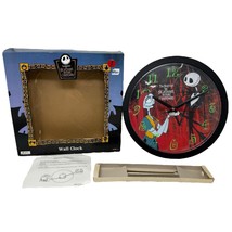 VTG NIB Disney Nightmare Before Christmas Circle Wall Clock Skellington ... - £79.00 GBP