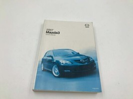 2007 Mazda 3 Owners Manual Handbook OEM K03B30006 - $22.49