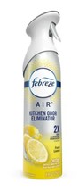 Febreze Air Kitchen Odor Eliminator Spray, Fresh Lemon, 8.8 Oz. - £6.33 GBP