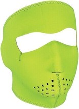 Zan Adult Full-Face Neoprene Mask Hi-Vis Lime - £11.31 GBP