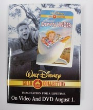 Vtg Walt Disney Gold Collection The Rescuers Down Under Promotional Movie Pin - £6.48 GBP