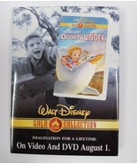 Vtg Walt Disney Gold Collection The Rescuers Down Under Promotional Movi... - $8.25