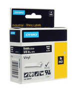 Dymo 1805437 RHINO 3/8IN BLACK VINYL-9MM - €39,41 EUR