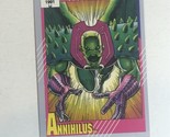 Annihilus Trading Card Marvel Comics 1991  #71 - $1.97