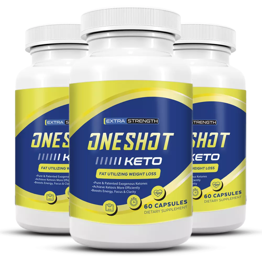 One Shot Keto Diet Pill Advanced Weight Loss Metabolic Support 3 pack - £42.30 GBP