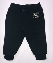 Juicy Couture Girls Black Sweatpants Size 18M - £10.86 GBP