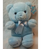Aurora Baby CUTE SOFT &quot;BABY BOY&quot; BLUE TEDDY BEAR 11&quot; Plush Stuffed Anima... - $27.30 CAD