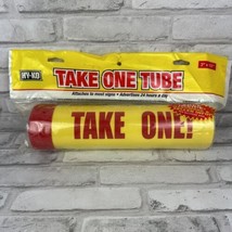 Hy-Ko 22130 Take One Plastic Tube 12&quot; X 3&quot; Realtor Supply Home Signs New - £8.15 GBP
