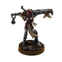 Wargame Exclusive Sister Repentium with Big Chain Sword Chaos Cultists 28mm - $40.99