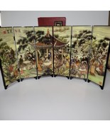 Asian Lacquer Ware Old Lanting Juxian Superb Immortal Screen Lucky Mini ... - £39.21 GBP