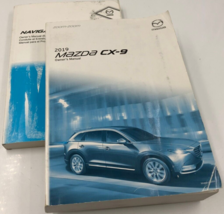 2019 Mazda CX-9 CX9 Owners Manual Handbook Set OEM H01B03057 - $24.74