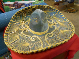 Great Collectable LINAN &quot;Sombrero&quot; Olive Green Color...size 7-7 1/4........ - £19.55 GBP