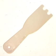 George Foreman Grill Scraper Replacement  7 1/4&quot; Flat Off White Plastic ... - $5.87