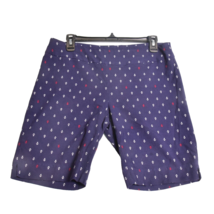 Coral Bay Women&#39;s Pull On Nautical Bermuda Shorts Size PL - $20.67