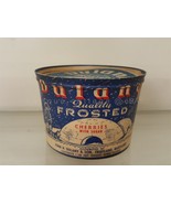 vintage DULANY FROSTED CHERRIES BOX fruitland md COUNTRY KITCHEN PRIM no... - £36.94 GBP