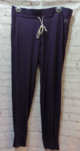 Victoria Secret angel wings purple lounge pants joggers M Medium soft - $16.82