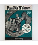 Bing Crosby Sheet Music 6 Piece Lot #1 - £9.33 GBP