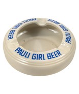 Vintage Pauli Girl Beer Advertising Ashtray Wunstorf Western Germany 4.25&quot; - $30.53 CAD