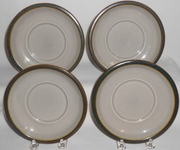 Set (4) Bing and Grondahl TEMA PATTERN Saucers MADE IN DENMARK - £23.25 GBP