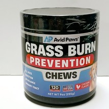 Avid Paws Dog Urine Neutralizer for Lawn Green Grass Helps Lawn Burn 120 Chews - £12.55 GBP
