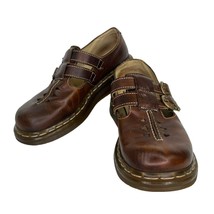 Dr. Doc Martens Womens Mary Jane Double Strap Leather Shoes Loafers UK sz 4 3A04 - £118.42 GBP