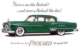 1951 Packard Patrician - Promotional Advertising Poster - £26.37 GBP