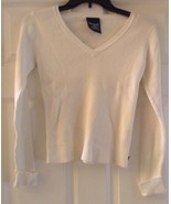 Ralph Lauren Polo Jeans Co Size S CH Girls V Neck Ribbed Pullover Sweater - $21.77 CAD