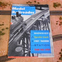 Magazine: Model Railroader January 1963; Snowshed, Speeder; Vintage Model Train - £5.62 GBP